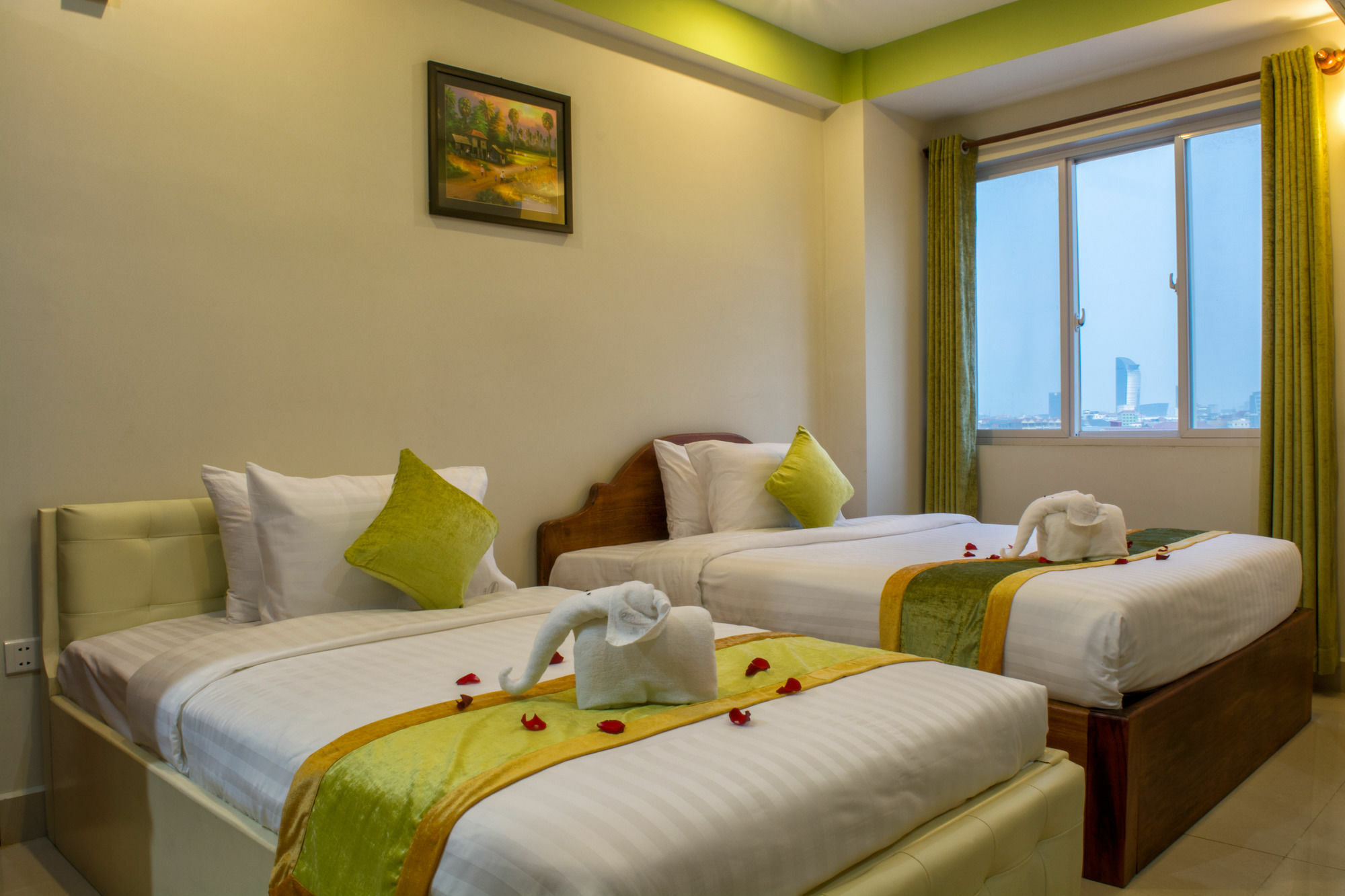 Raksmey Suo Hotel Phnom Penh Exterior foto